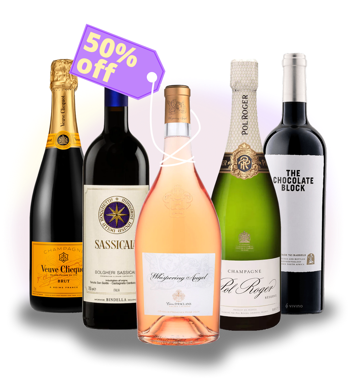 Wine bottles